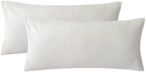 SOULFUL Doppelte Musselin-Kissenbezug 40x80 cm – Baumwolle, OEKO-TEX STANDARD 100