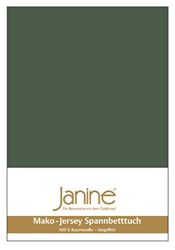Janine Spannbettlaken Mako-Feinjersey Classic Jersey für Matratzen 180–200 x 200 cm