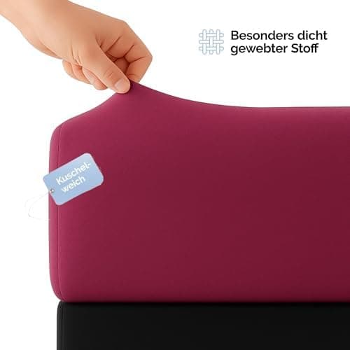 Spannbettlaken 120x200 cm – Jersey 100% Baumwolle – für Matratzen bis 25 cm Höhe