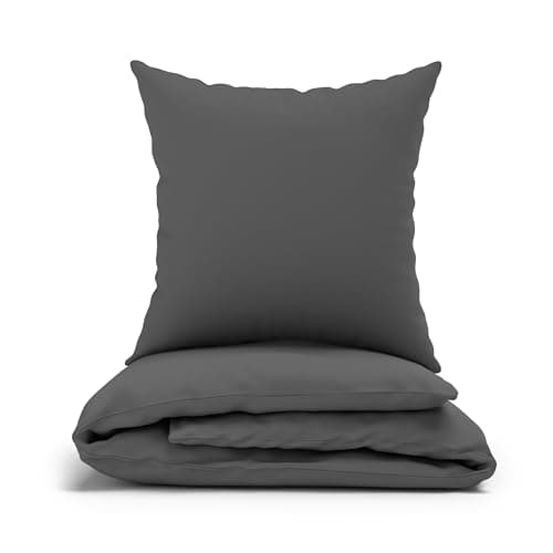 LARAWELL Bettwäsche-Set 135x200 Baumwolle