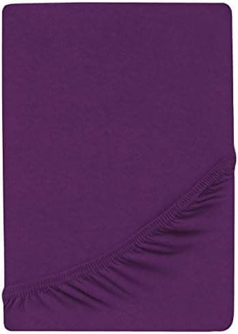 Jersey-Spannbettlaken / Spannbetttuch – 100% Baumwolle | 140 x 200 cm – 160 x 200 cm