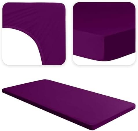Jacobson Jersey-Spannbettlaken aus Baumwolle – OEKO-TEX STANDARD 100, 180x200–200x200 cm, Weiß