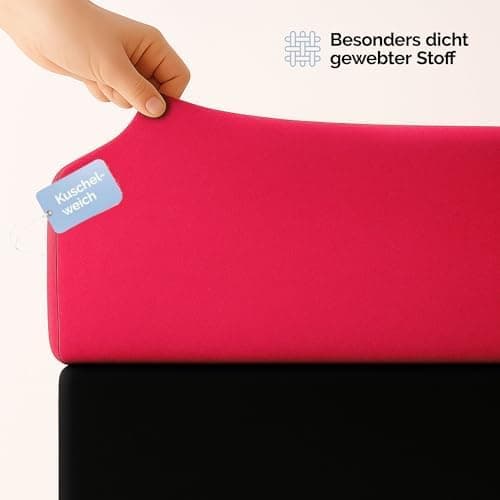 Spannbettlaken 120x200 cm – Jersey 100% Baumwolle – für Matratzen bis 25 cm Höhe