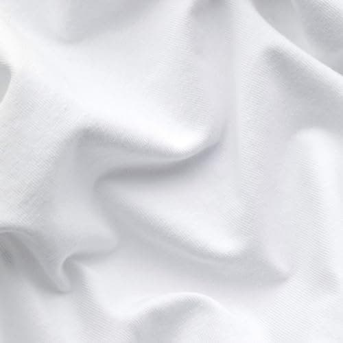 Jersey-Spannbettlaken 100% Baumwolle, 180 x 200 cm – Silber