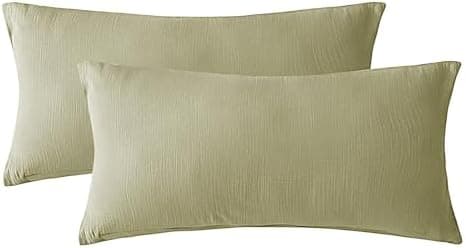 SOULFUL Doppelte Musselin-Kissenbezug 40x80 cm – Baumwolle, OEKO-TEX STANDARD 100