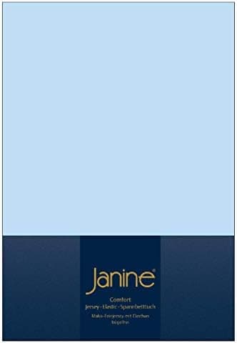 Janine Spannbettlaken Mako-Feinjersey Classic Jersey für Matratzen 180–200 x 200 cm