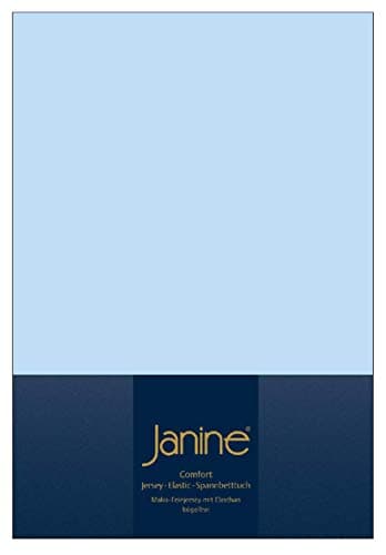 Janine Spannbettlaken Mako-Feinjersey Classic Jersey für Matratzen 180–200 x 200 cm