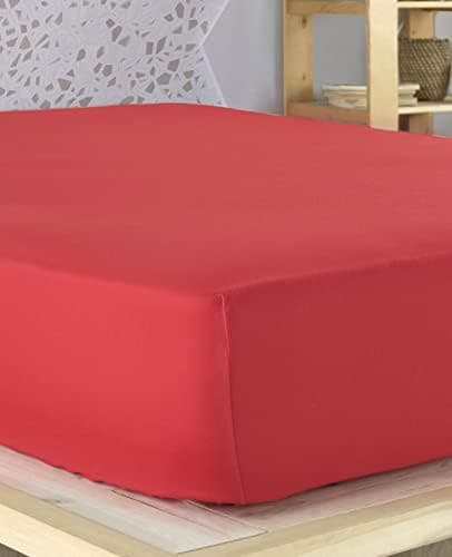 Vency Spannbettlaken 90x200 cm – 100% Baumwolle, für Matratzen bis 35 cm