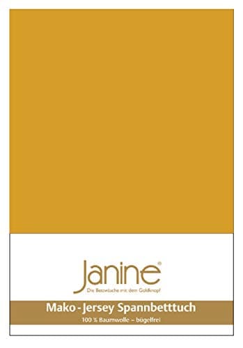 Janine Spannbettlaken Mako-Feinjersey Classic Jersey für Matratzen 180–200 x 200 cm