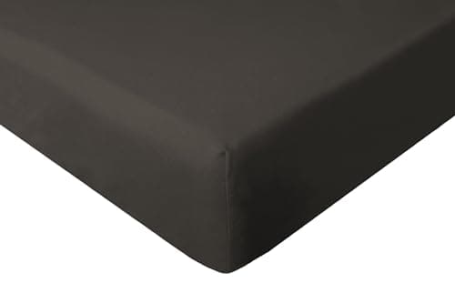 Spannbettuch Jersey mit Elasthan – 97% Baumwolle / 3% Elasthan, elastisches Spannbettlaken Weiß (90–100 × 200–220 cm)