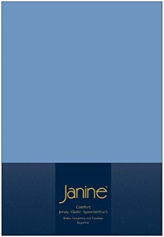 Janine Spannbettlaken Mako-Feinjersey Classic Jersey für Matratzen 180–200 x 200 cm