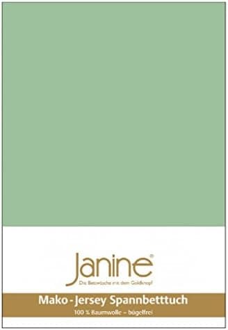 Janine Spannbettlaken Mako-Feinjersey Classic Jersey für Matratzen 180–200 x 200 cm
