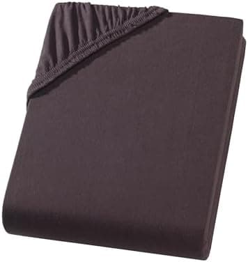 Spannbettlaken 120x200 cm – Jersey 100% Baumwolle – für Matratzen bis 25 cm Höhe