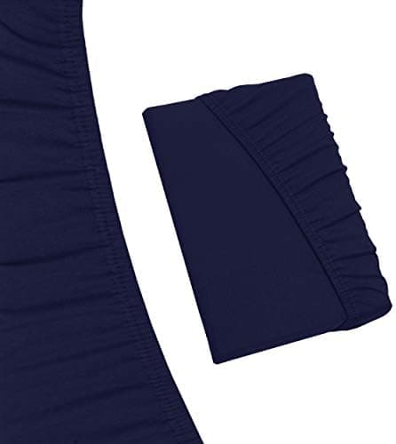 Jersey-Spannbettlaken 100% Baumwolle 180×200–200×200 cm