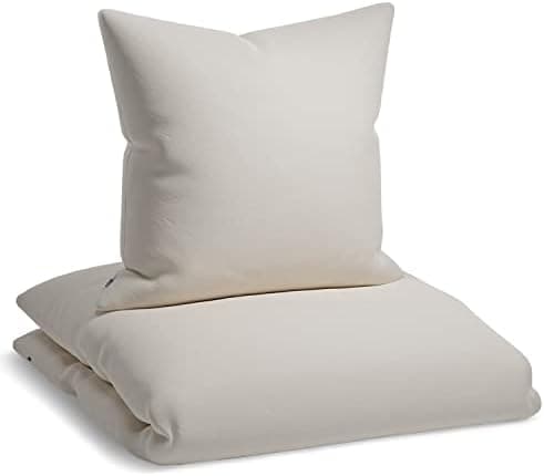 sleepwise Bettwäsche 135x200 Mikrofaser – ÖKO‑TEX zertifiziert, bügelfrei & knitterfrei, 2‑tlg. (inkl. 80x80 cm Kissenbe