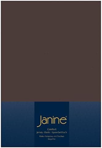 Janine Spannbettlaken Mako-Feinjersey Classic Jersey für Matratzen 180–200 x 200 cm
