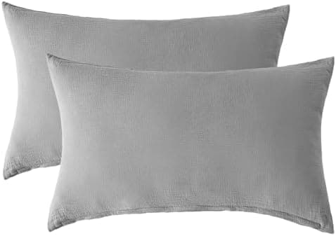 SOULFUL Doppelte Musselin-Kissenbezug 40x80 cm – Baumwolle, OEKO-TEX STANDARD 100