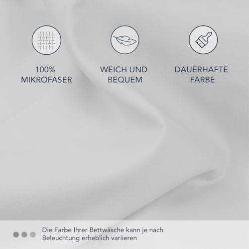 Dreamzie Spannbettlaken – 100% Mikrofaser, 35 cm Tiefe Tasche