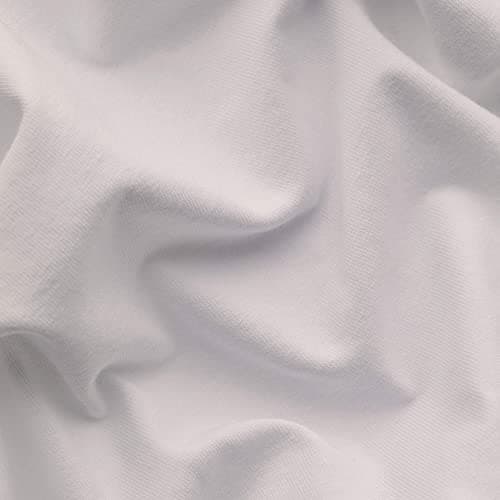 Schlafgut Pure Spannbettlaken 90x200 bis 100x220 cm – 95% Bio-Baumwolle & 5% Elasthan, Oeko-TEX zertifiziert – passend f