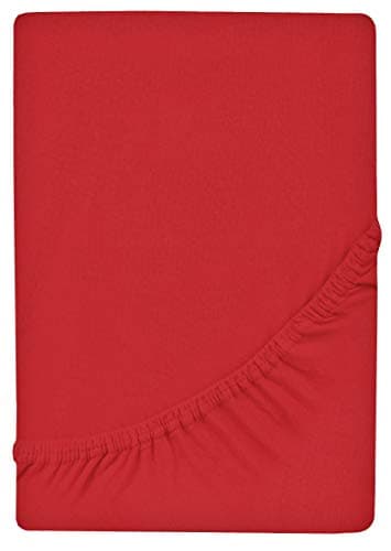 Jersey-Spannbettlaken / Spannbetttuch – 100% Baumwolle | 140 x 200 cm – 160 x 200 cm