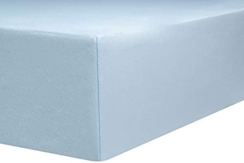 AVANTGARDE Spannbettlaken 180x200–200x220 cm, 40 cm Steg – 100% Jersey-Baumwolle 170 g/m², OEKO-TEX – passend für Boxspr