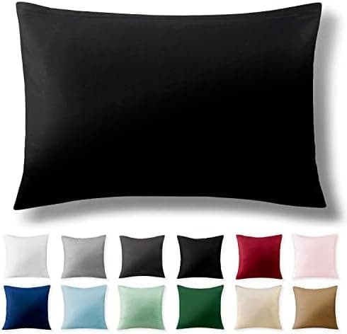 2er-Set Kissenbezüge 40 x 80 cm – Renforcé, 100% Baumwolle, superweich mit Reißverschluss, Babyrosa