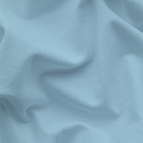 Jersey-Spannbettlaken 100% Baumwolle, 180 x 200 cm – Silber