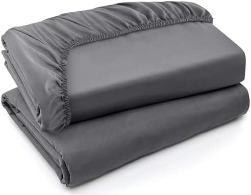 Utopia Bedding 2er-Set Spannbettlaken 140 x 200 cm – OEKO-TEX MADE IN GREEN zertifiziert – 35 cm Tiefe Tasche