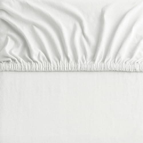 DecoKing Spannbettlaken 180 x 200 & 200 x 200 cm – 100% gekämmte Baumwolle (Jersey)