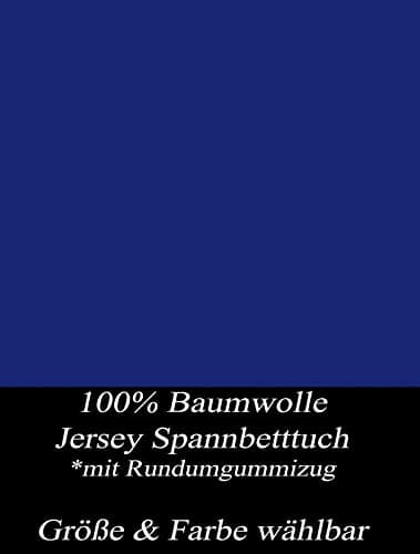 Leonado Vicenti Spannbetttuch – 100% Baumwolle Jersey, ÖKO‑TEX Standard 100 – 180×200–200×200 cm
