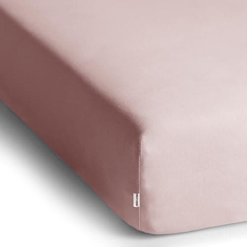 DecoKing Spannbettlaken 180 x 200 & 200 x 200 cm – 100% gekämmte Baumwolle (Jersey)