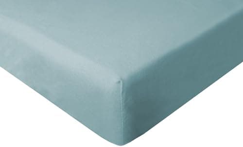 Spannbettuch Jersey mit Elasthan – 97% Baumwolle / 3% Elasthan, elastisches Spannbettlaken Weiß (90–100 × 200–220 cm)
