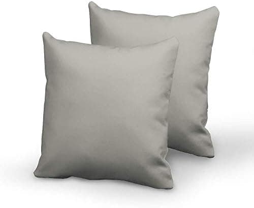 Pizuna Kissenbezüge 2er-Pack 40 x 80 cm Dunkelblau – 100% Langstapel-Baumwolle, 400 Fadenzahl
