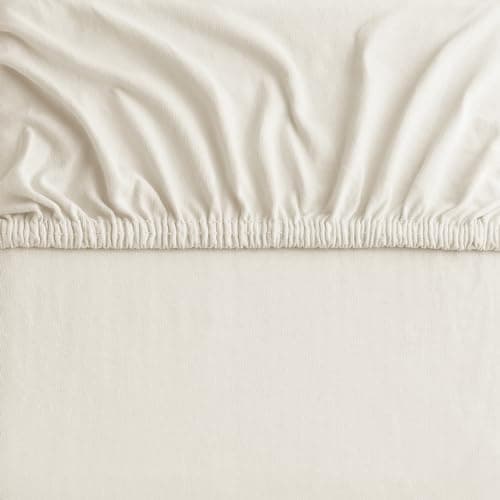 DecoKing Spannbettlaken 180 x 200 & 200 x 200 cm – 100% gekämmte Baumwolle (Jersey)