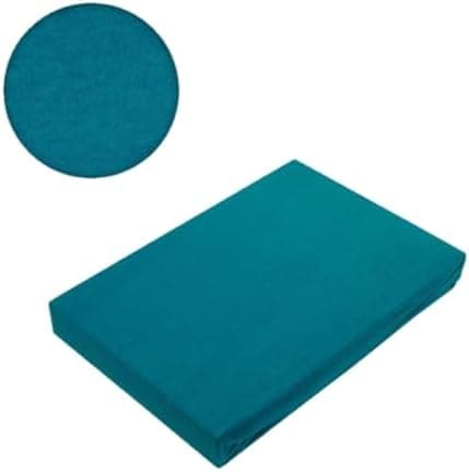 EXKLUSIV HEIMTEXTIL Jersey-Spannbettlaken 90–100 x 200 cm, bis 25 cm Matratzenhöhe – 100% Baumwolle, Öko‑Tex zertifizier