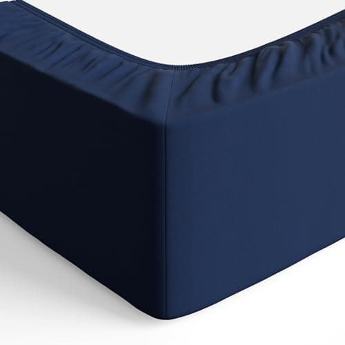 Amazon Basics Spannbettlaken – Mikrofaser Spannbetttuch 150 x 200 x 30 cm (für Matratzen bis 30 cm)