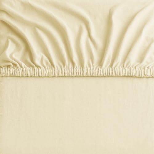 DecoKing Spannbettlaken 180 x 200 & 200 x 200 cm – 100% gekämmte Baumwolle (Jersey)