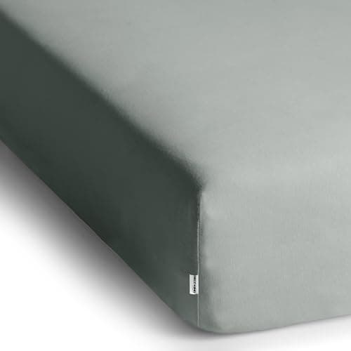 DecoKing Spannbettlaken 180 x 200 & 200 x 200 cm – 100% gekämmte Baumwolle (Jersey)