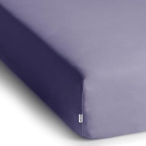 DecoKing Spannbettlaken 180 x 200 & 200 x 200 cm – 100% gekämmte Baumwolle (Jersey)