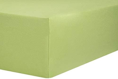 AVANTGARDE Spannbettlaken 180x200–200x220 cm, 40 cm Steg – 100% Jersey-Baumwolle 170 g/m², OEKO-TEX – passend für Boxspr