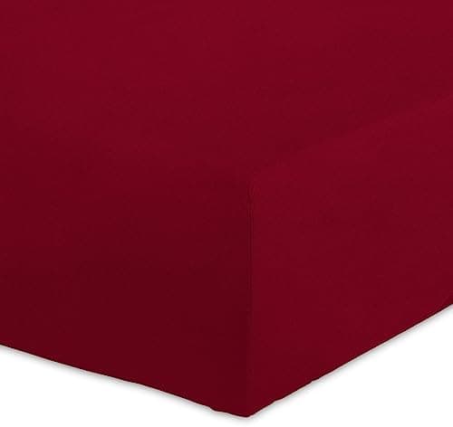 Amazon Basics Spannbettlaken – Mikrofaser Spannbetttuch 150 x 200 x 30 cm (für Matratzen bis 30 cm)