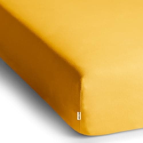DecoKing Spannbettlaken 180 x 200 & 200 x 200 cm – 100% gekämmte Baumwolle (Jersey)