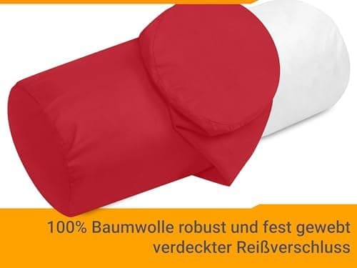 Doppelpack Baumwoll-Kissenbezüge 40 x 15 cm – Navyblau, schlichtes modernes Design