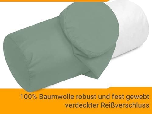 Doppelpack Baumwoll-Kissenbezüge 40 x 15 cm – Navyblau, schlichtes modernes Design