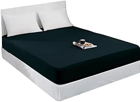 Mixibaby Spannbettlaken Jersey 100% Baumwolle – 180 x 200 cm, Hellgrau