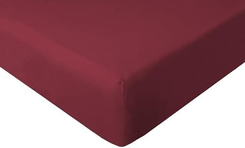 Spannbettuch Jersey mit Elasthan – 97% Baumwolle / 3% Elasthan, elastisches Spannbettlaken Weiß (90–100 × 200–220 cm)