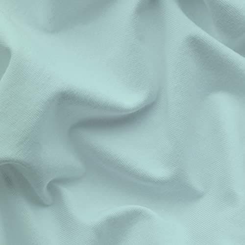 Schlafgut Easy Jersey Kissenbezug 40 x 40 cm – 100% Baumwolle, superweich & atmungsaktiv, Green Mid
