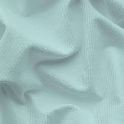 Schlafgut Pure Spannbettlaken 90x200 bis 100x220 cm – 95% Bio-Baumwolle & 5% Elasthan, Oeko-TEX zertifiziert – passend f