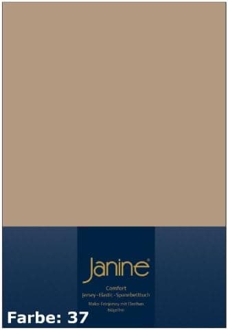 Janine Spannbettlaken Mako-Feinjersey Classic Jersey für Matratzen 180–200 x 200 cm