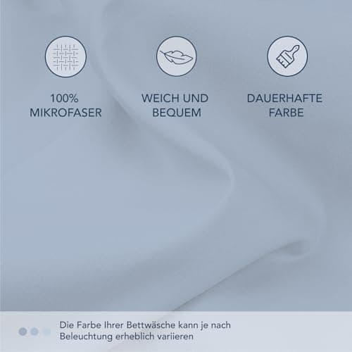 Dreamzie Spannbettlaken – 100% Mikrofaser, 35 cm Tiefe Tasche